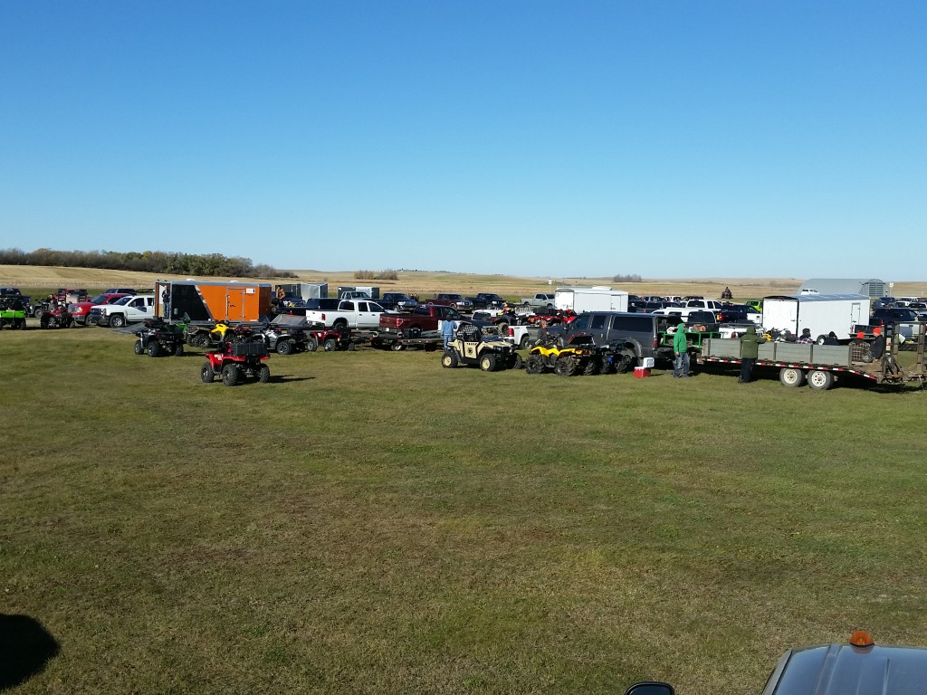 Unloading atvs